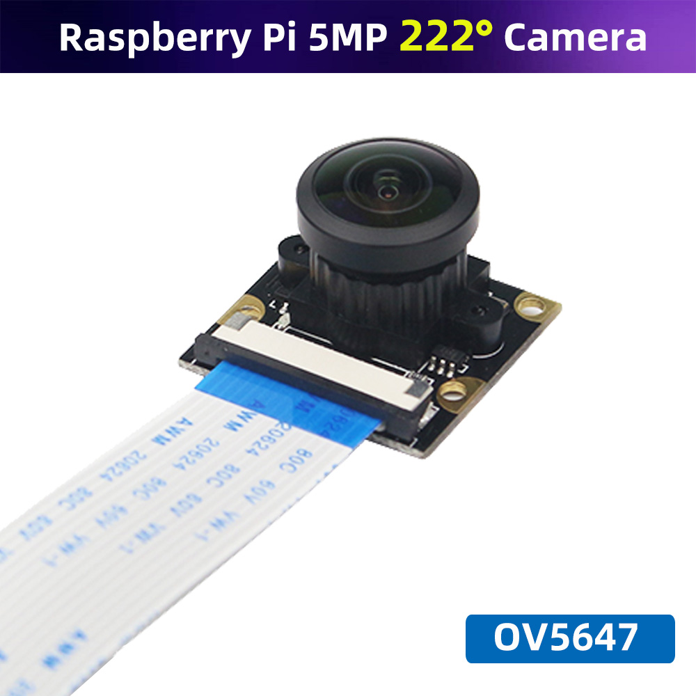 Raspberry Pi Hq Camera Microscope Lens - Raspberry Pi 222 Graden Fish Eye